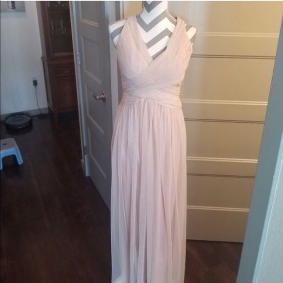 Blush BHDLN Bridesmaid Dress - Size 4 - Picture 4 of 7